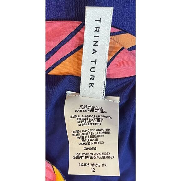 Trina Turk Breeze High-Waist Swim Pant - Picture 5 of 5